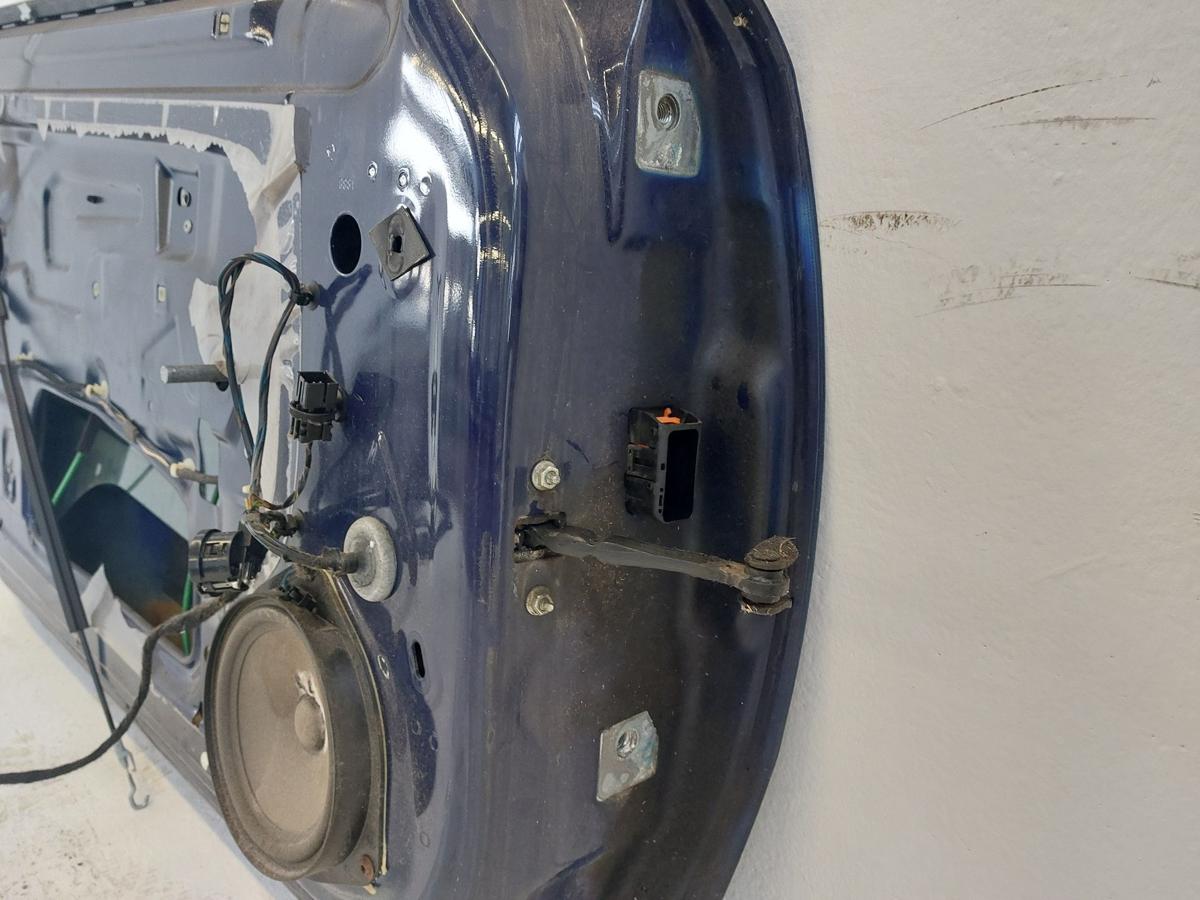 Opel Corsa D T&uuml;r vorn links Fahrert&uuml;r nur f&uuml;r 3 t&uuml;rer Z20Z Royalblau