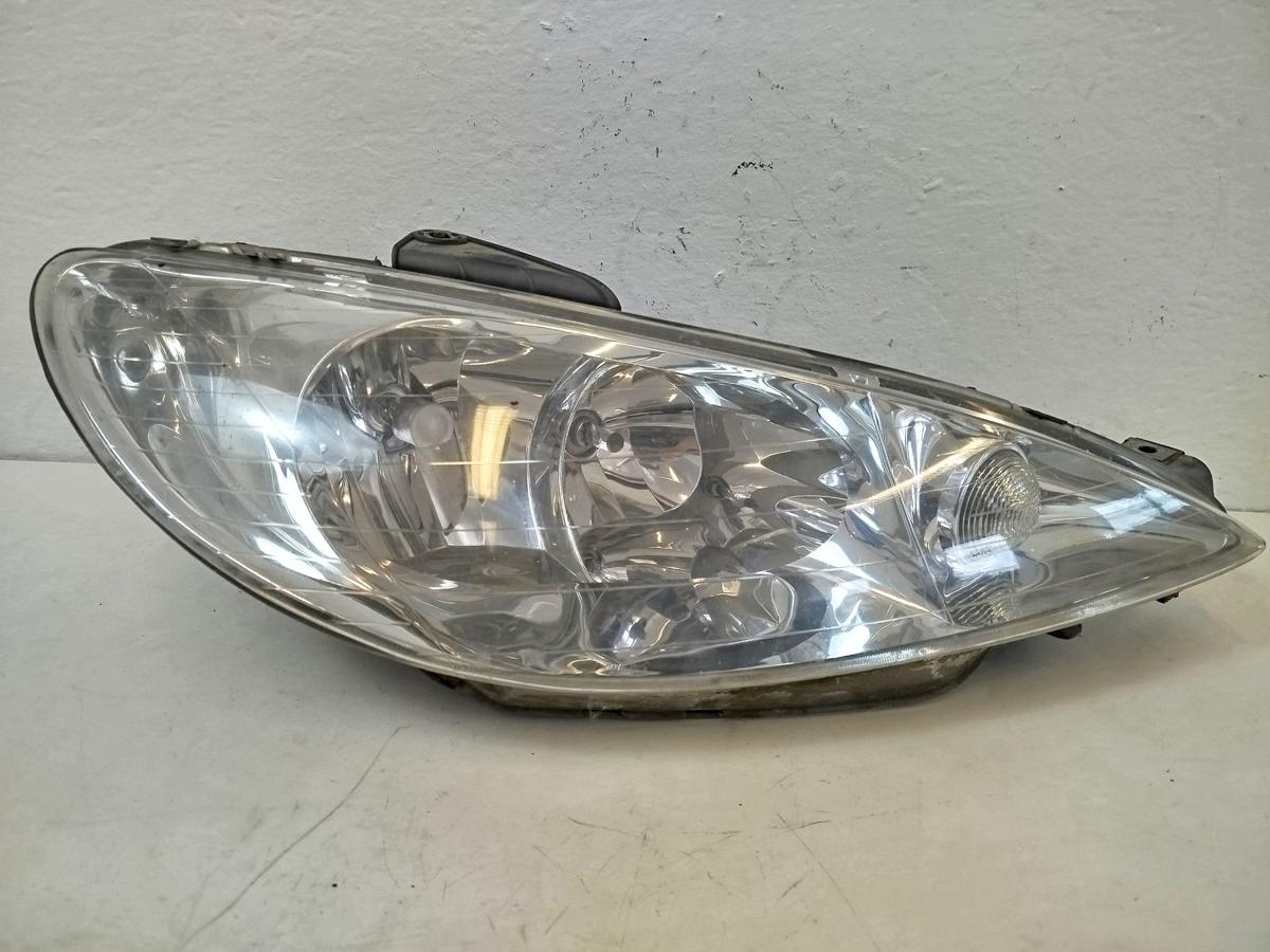Peugeot 206 CC Scheinwerfer Hauptscheinwerfer Frontscheinwerfer vorn rechts