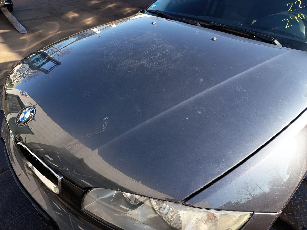BMW E87 orig Motorhaube Deckel Klappe vorn Front A22 Sparkling graphite Bj 2005