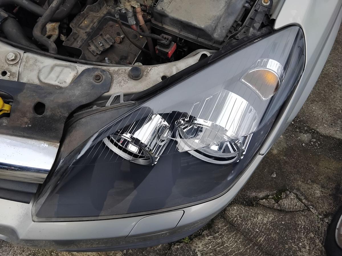 Opel Astra H original Scheinwerfer links schwarz Hella mit LWR BJ2007
