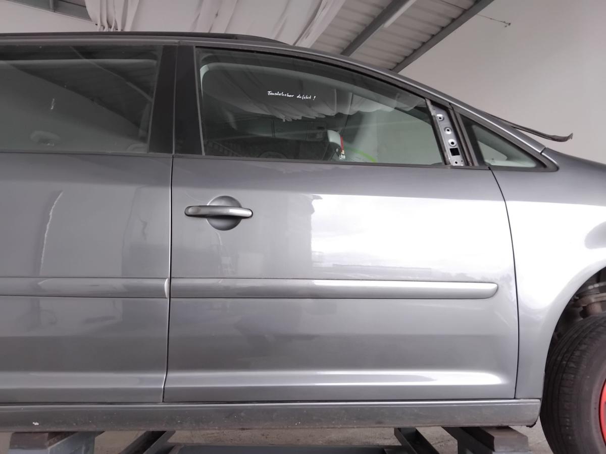VW Touran 1T Tür vorn rechts Beifahrertür LD7X platinumgrey BJ2006 Rohbau