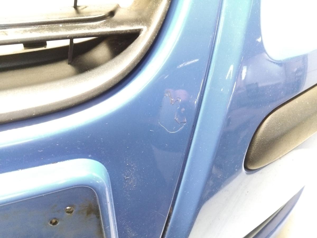 VW Polo 9N3 original Sto&szlig;stange Sto&szlig;f&auml;nger vorn SRA summerblue LA5F Bj.2007