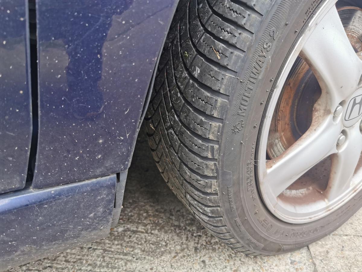 Honda Accord Tourer CM1 Kotflügel Fender Seitenwand vorn rechts B502P IndigoBlue