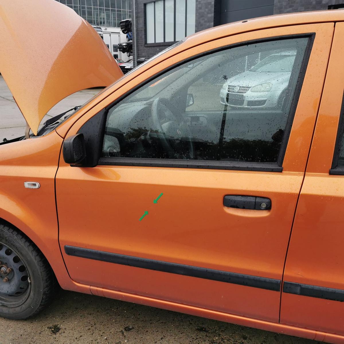 Fiat Panda 169 Fahrertür Tür Autotür Rohbautür vorn links 505 Arancio New Batik