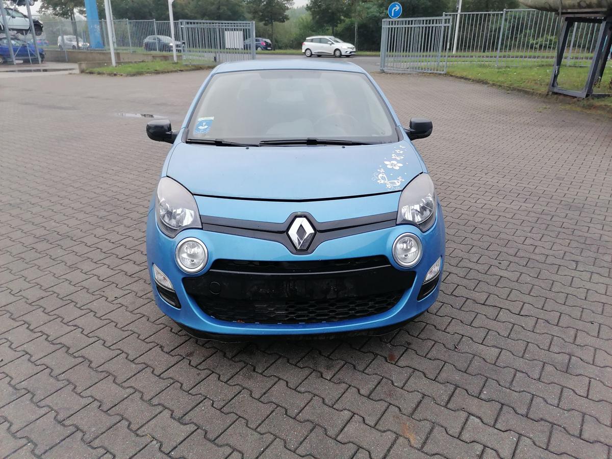 Renault Twingo 2 original Stoßstange Stossfänger vorn Facelift Blaumetallic TERPB Bj.2013