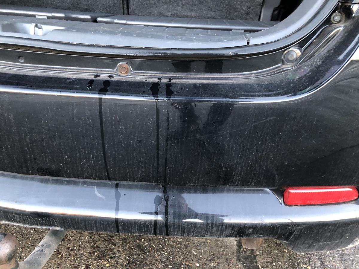 Daihatsu YRV M2 Stossf&auml;nger hinten N05 schwarz Stossstange Bumper