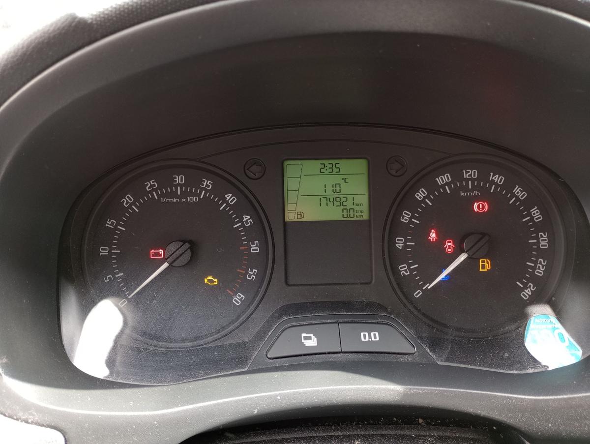 Skoda Fabia II orig Motor ohne Anbauteile 1.6l 66kW Diesel CAYB 175Tkm Bj 2010