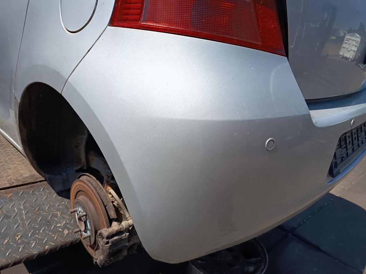 Toyota Yaris P9 5TRG original Sto&szlig;stange hinten 1E7 Silver Pearl Baujahr 2008