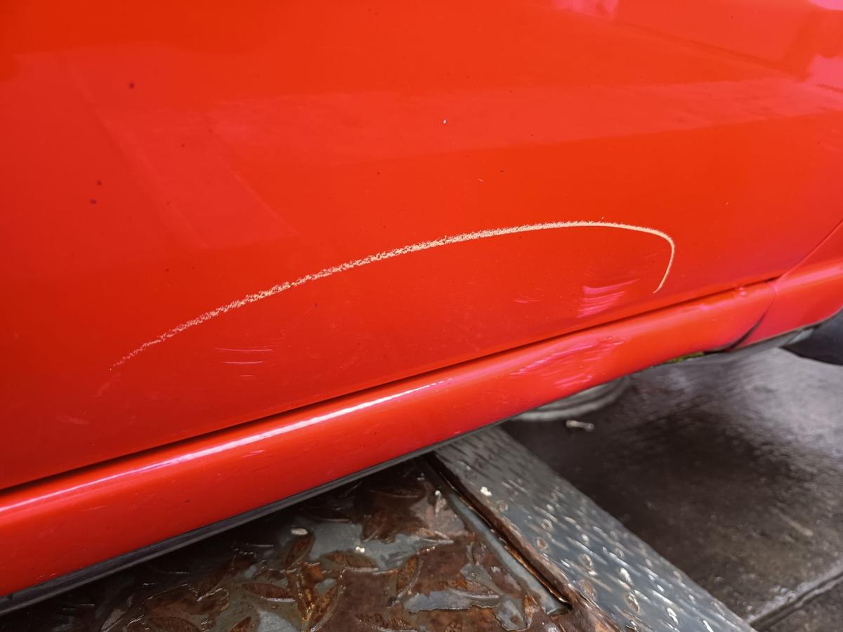 Mazda 5 CR orig Tür vorn rechts Beifahrertür rot Bj 2009