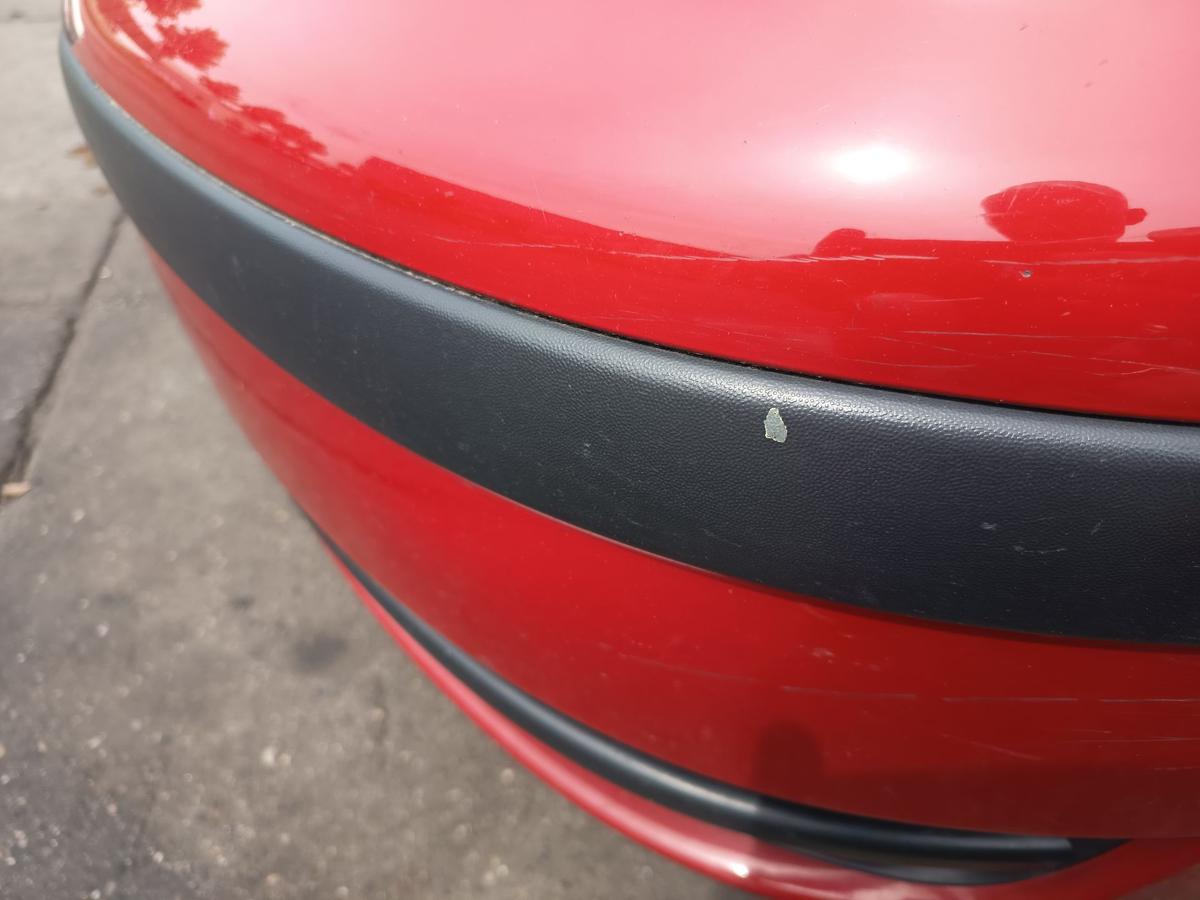 VW Sharan 7M original Sto&szlig;stange F&auml;nger vorn Front K3A Paprikarot Bj 2005
