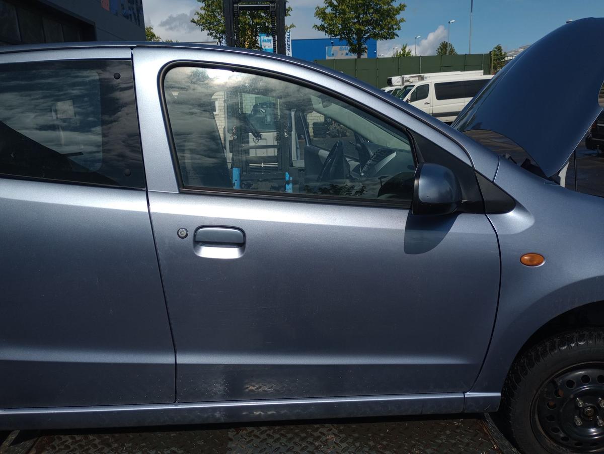 Nissan Pixo orig Rohtür vorn rechts Beifahrer ZLZ Greyish Blue met Bj 2009