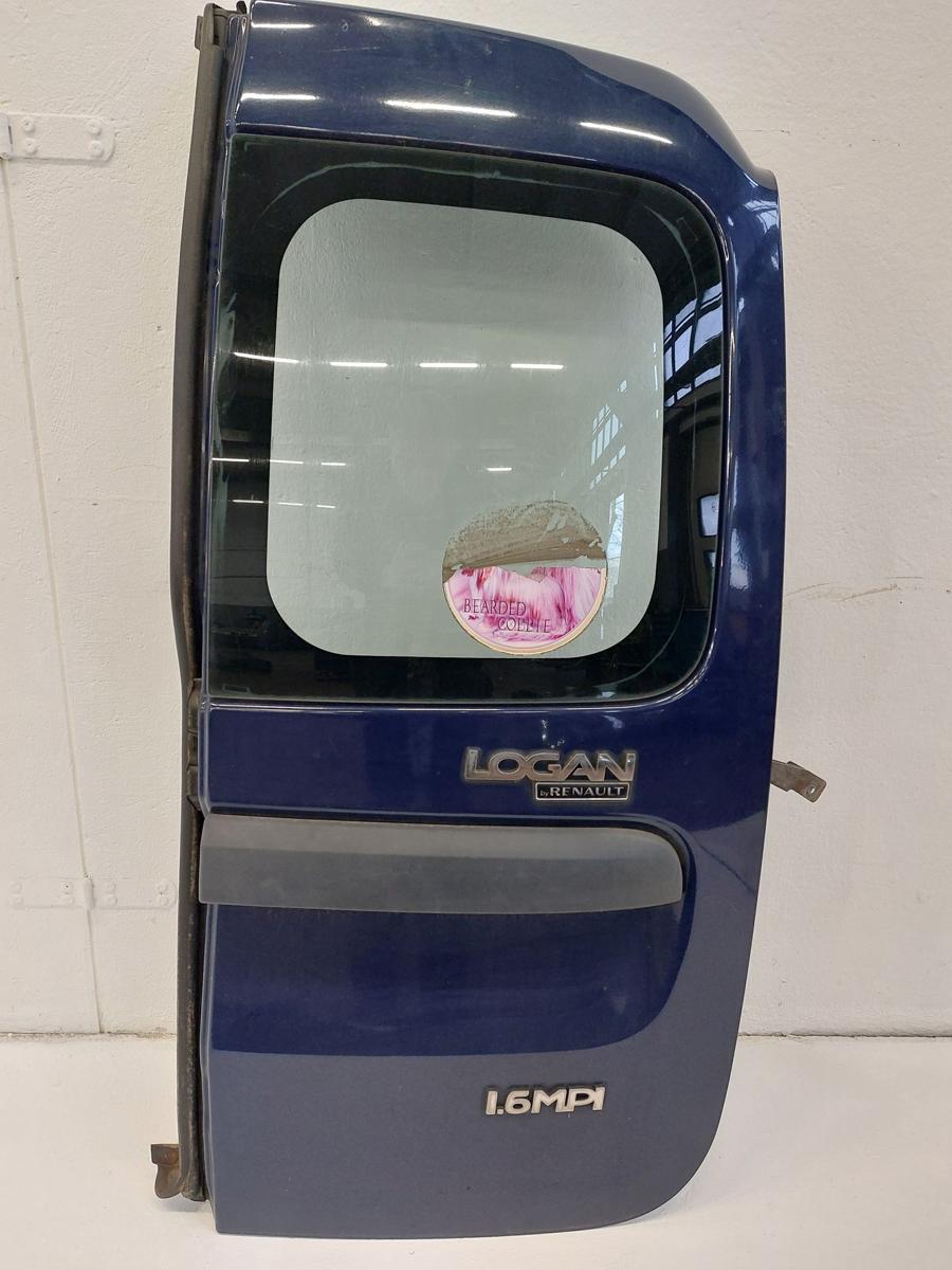Dacia Logan MCV Hecktür Heckflügeltür m Scheibe hinten rechts OV61H Blue Marine