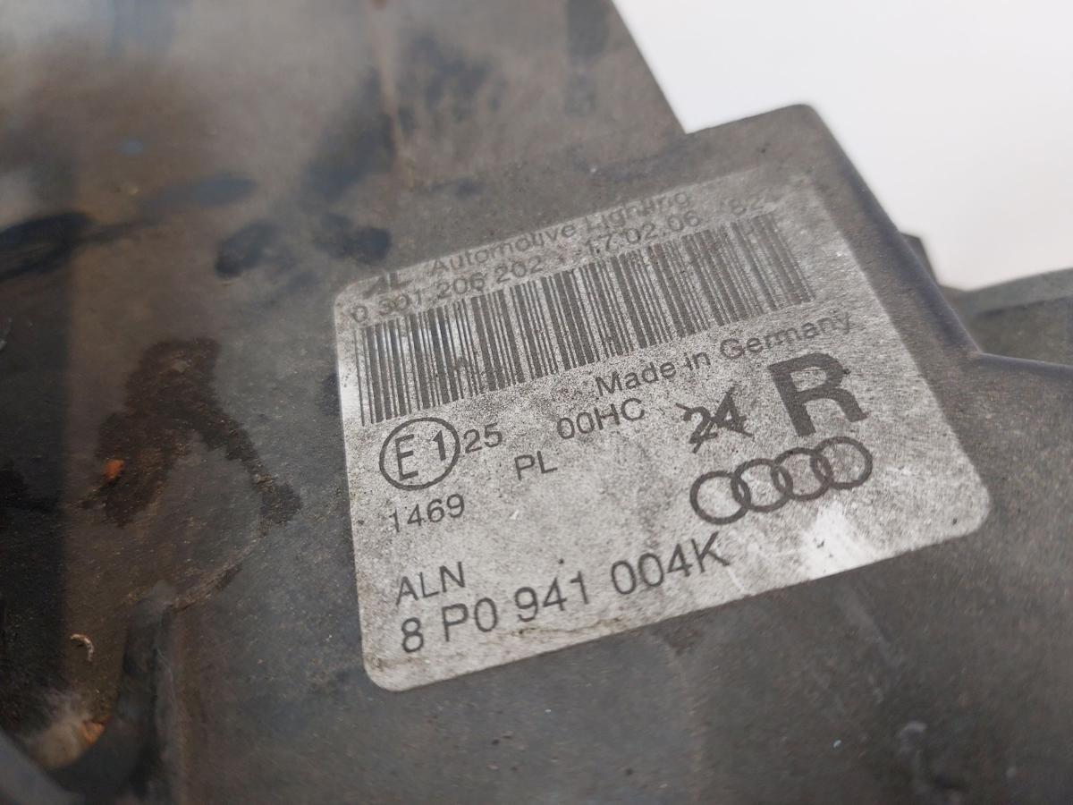 Audi A3 8P Scheinwerfer rechts Hauptscheinwerfer Halogen bis 2005 OEM