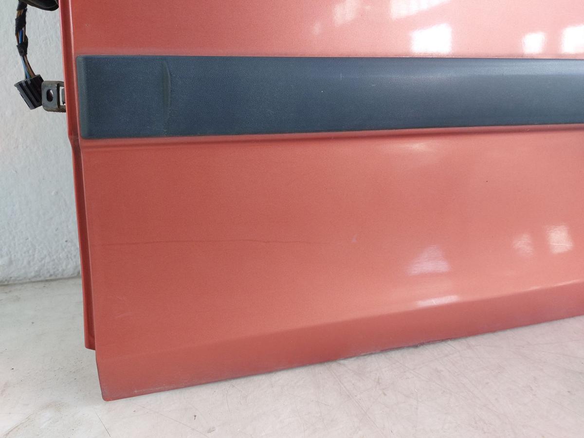 Skoda Fabia 5J T&uuml;r hinten links Fondt&uuml;r Rohbau LF3H Tangerine Orange 06-14 5trg