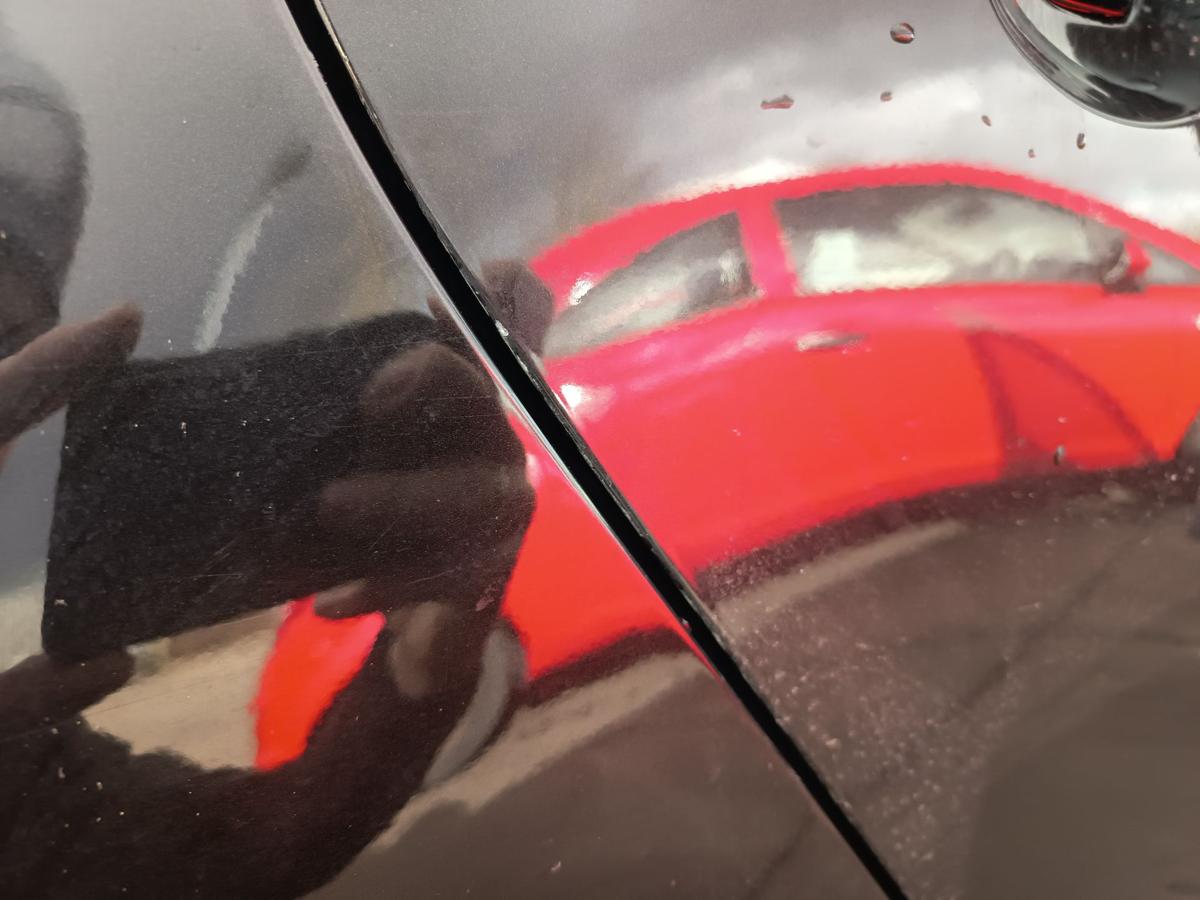 Renault Grand Scenic 3 original T&uuml;r hinten rechts Fond 676 Perlschwarz Bj 2009