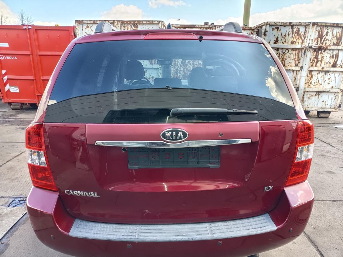 Kia Carnival III original Heckklappe mit Scheibe R9 Rubinrot Bj 2006