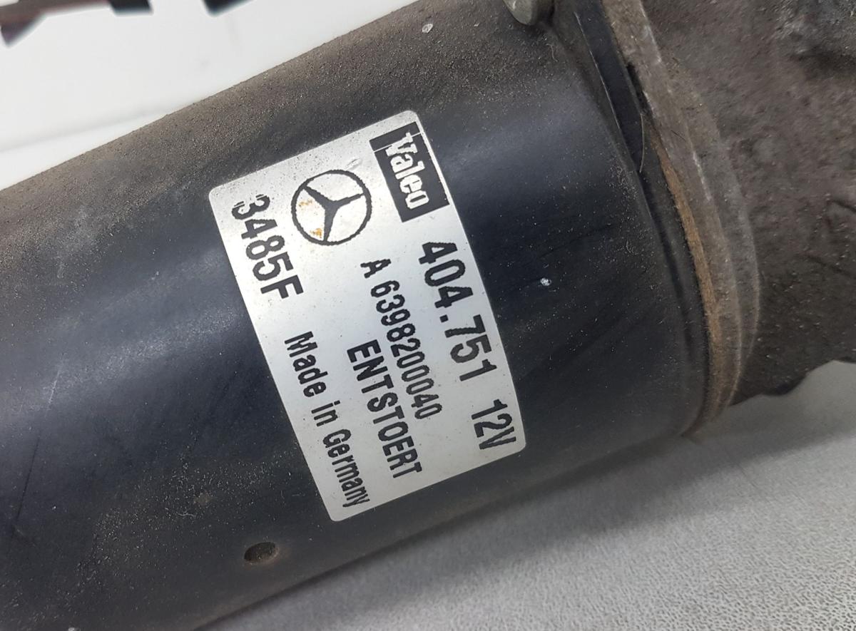 Mercedes Vito 639 Wischergestänge inkl Motor A6398200140 404751 Bj2005