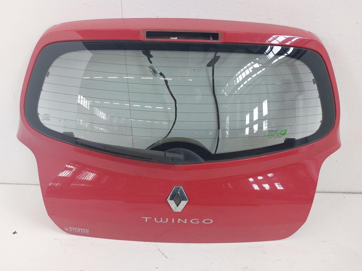 Heckklappe mit Heckscheibe Kofferraumdeckel OV727 span rot Renault Twingo 2 GN0