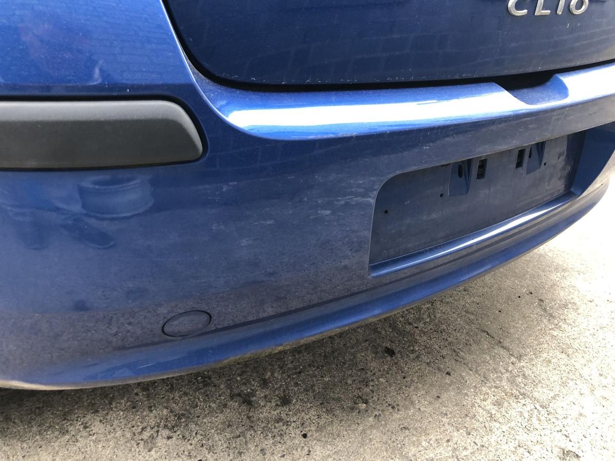 Renault Clio 3 Typ BR Sto&szlig;f&auml;nger hinten Hecksch&uuml;rze 3 und 5 t&uuml;rer TERNA Blue