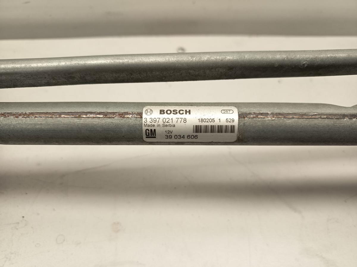 Opel Astra K original Wischermotor vorne mit Gest&auml;nge 3397021778 Bj 2018
