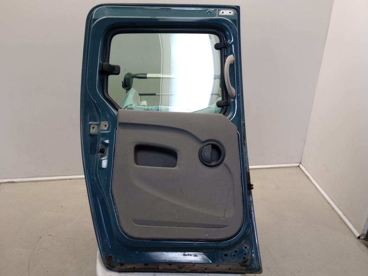 Renault Kangoo II 2 orig Tür hinten links Schiebetür Fenster OKNF Grau Bj 2009