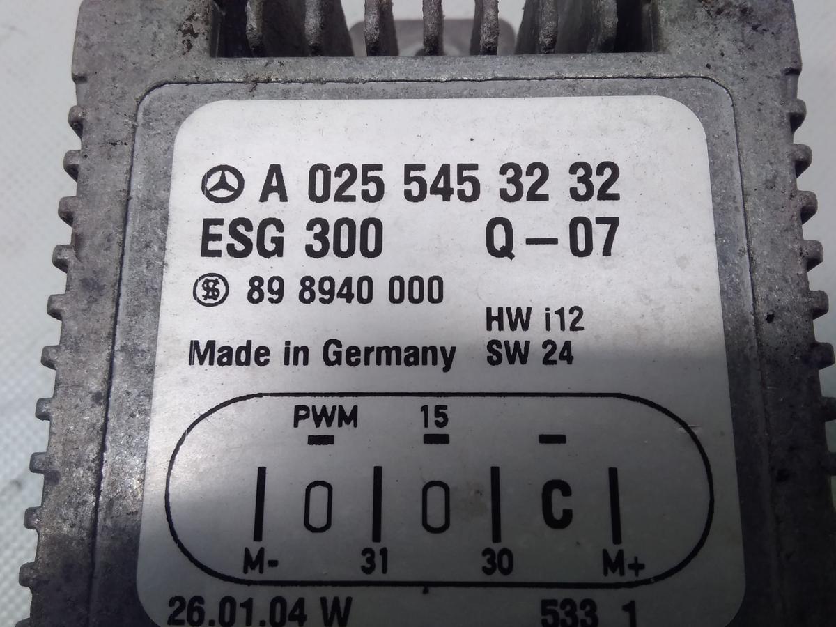Mercedes A160 W168 original Steuergerät Elektrolüfter A0255453232 Bj.2004