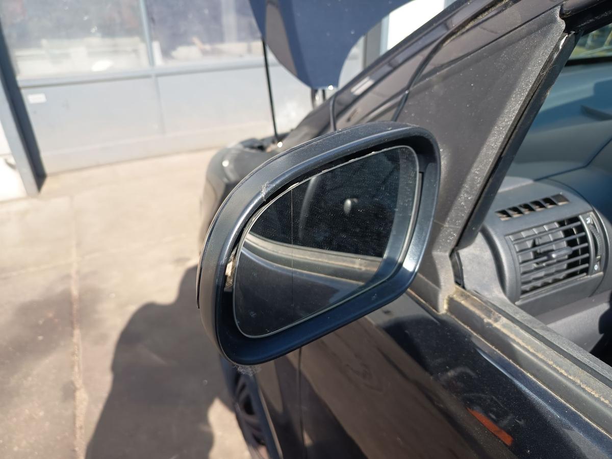 VW Fox original Au&szlig;enspiegel links elektrisch LC9Z Black Magic Baujahr 2009