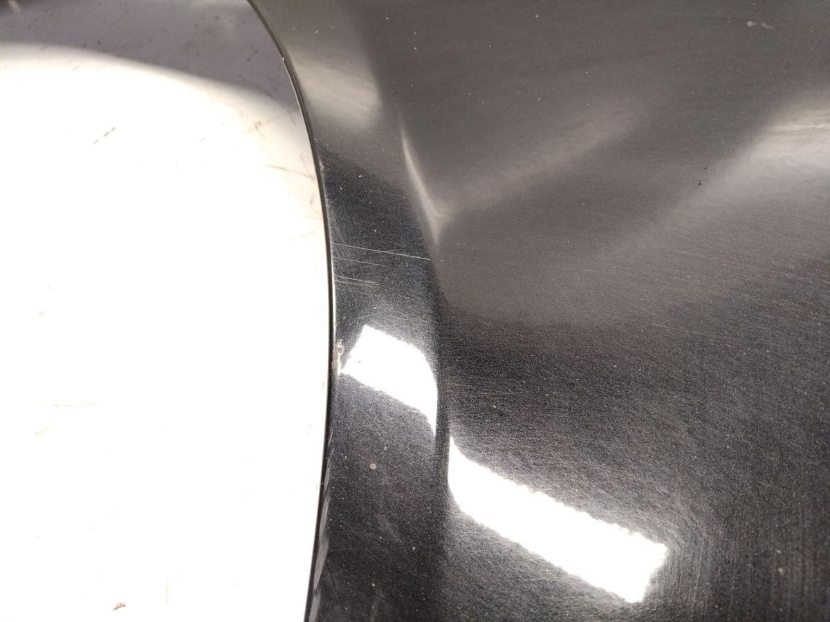 BMW 5er E60 E61 original Alu-Kotfl&uuml;gel vorn links 475 Blacksapphire BJ2005