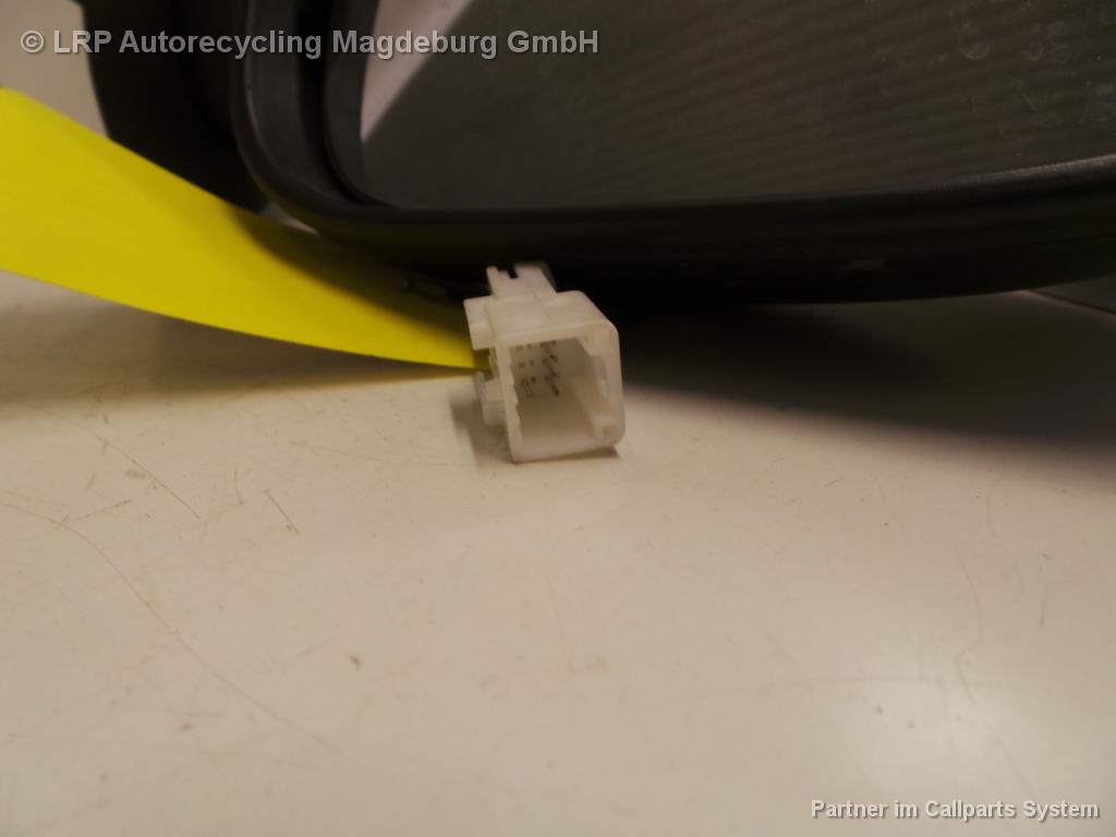 Dacia Logan LS0 Aussenspiegel Spiegel R&uuml;ckspiegel rechts elektrisch unlackiert