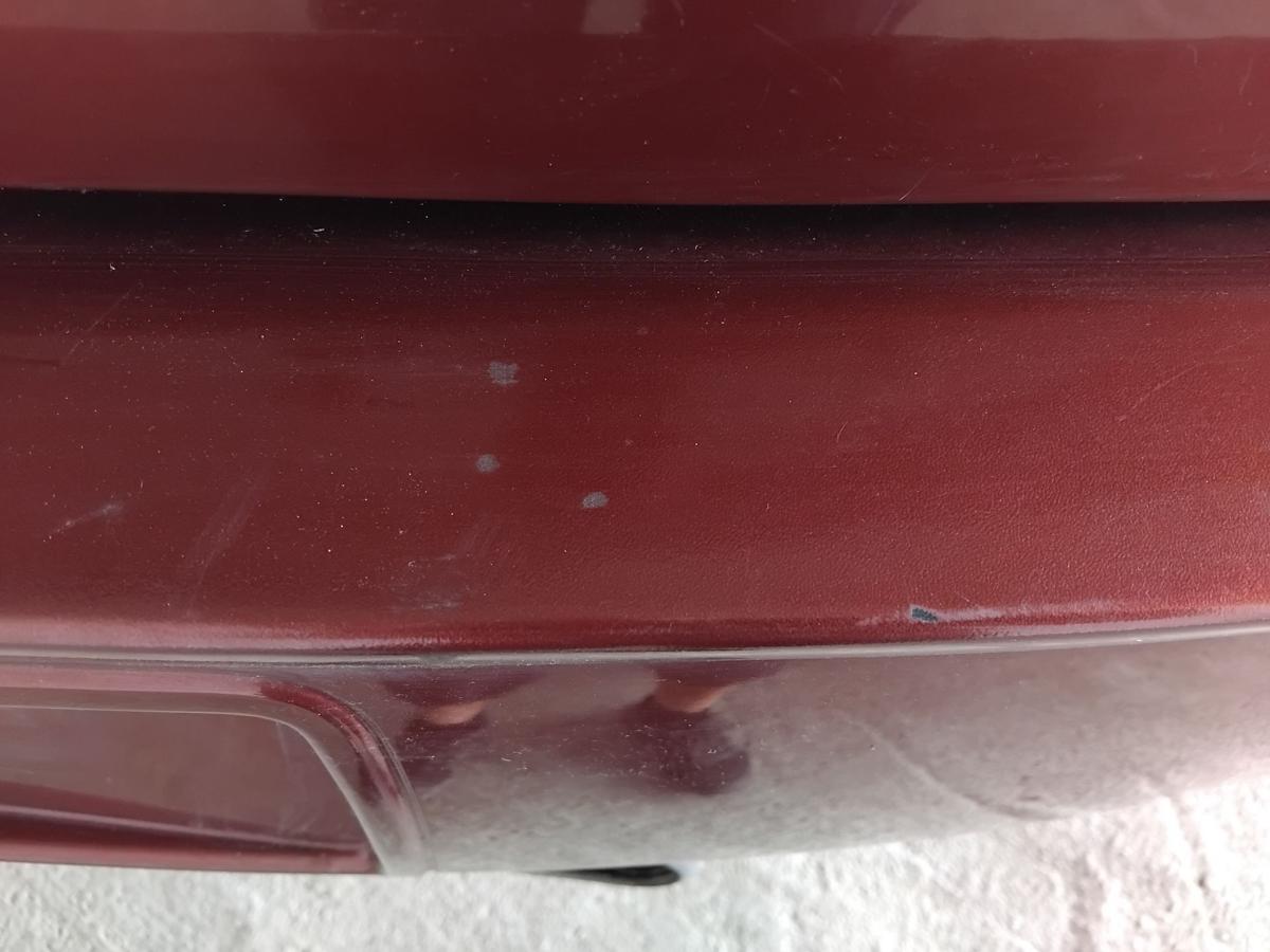 Mitsubishi Colt Z30 orig Sto&szlig;stange Sto&szlig;f&auml;nger hinten 5-T&uuml;rer BJ2006 P14 Rubinrot
