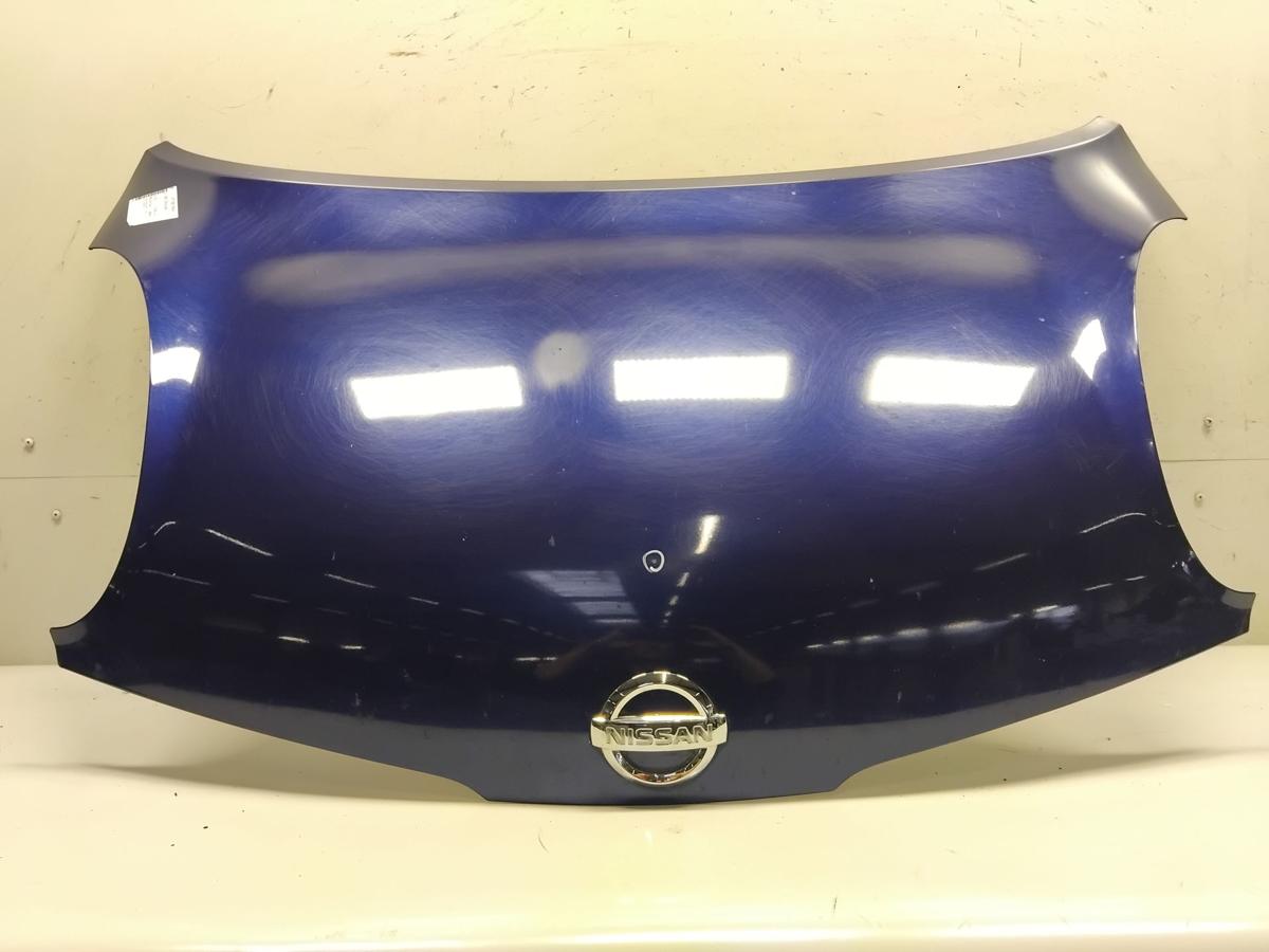 Nissan Micra K12 original Motorhaube Deckel vorn BW6 Dark Blue Metallic BJ2003