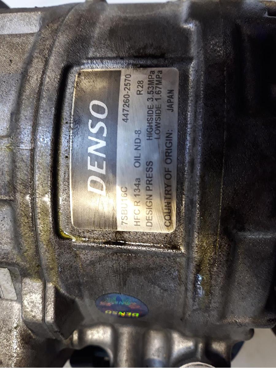 Audi A6 4B BJ 1999 Klimakompressor 2.5TDI 110KW AFB 75BU16C Denso 447260-2570