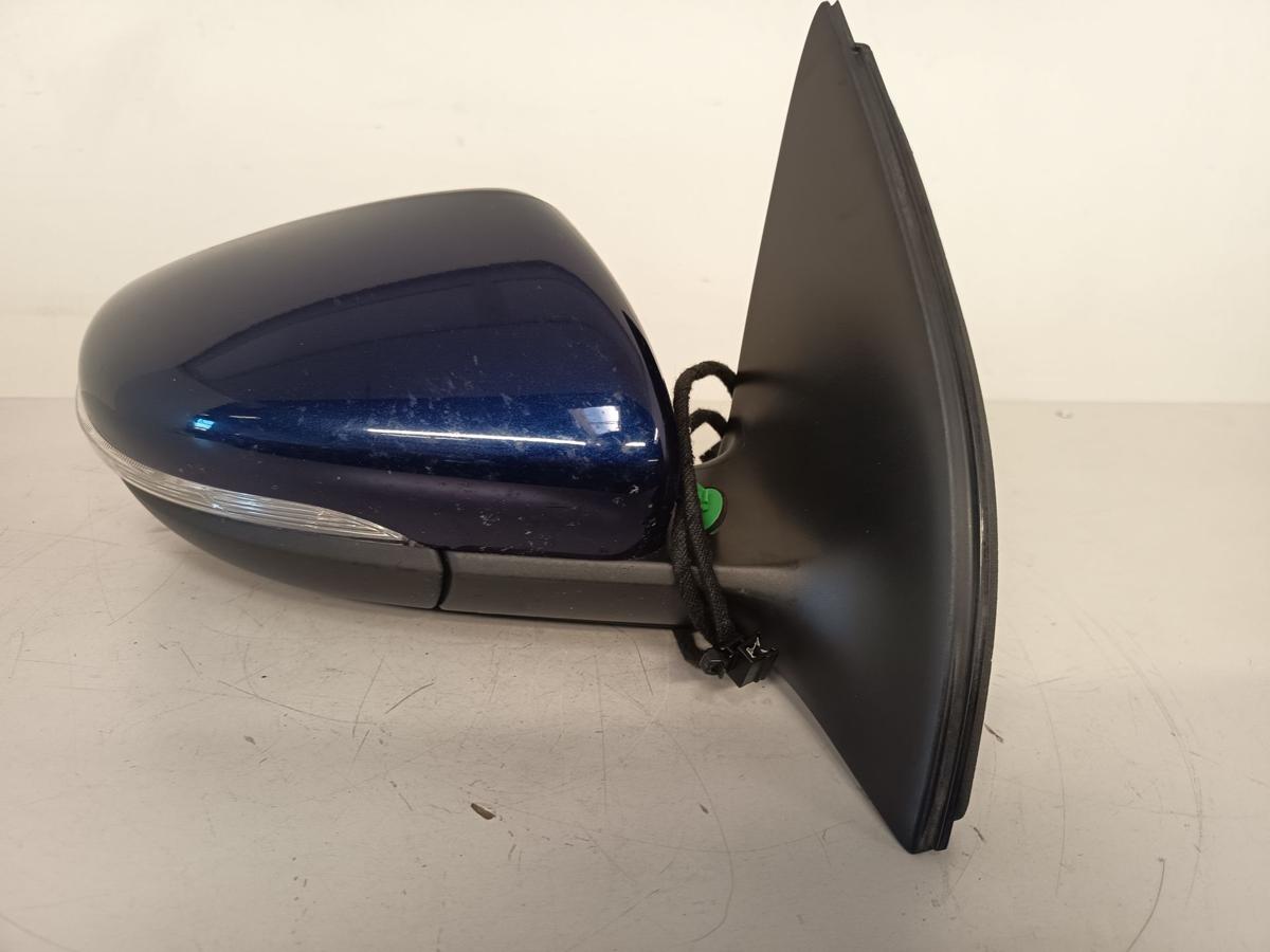 VW Golf VI 6 Limo orig Spiegel rechts elektrisch Blinker 5trg LD5Q Blau Bj 2009