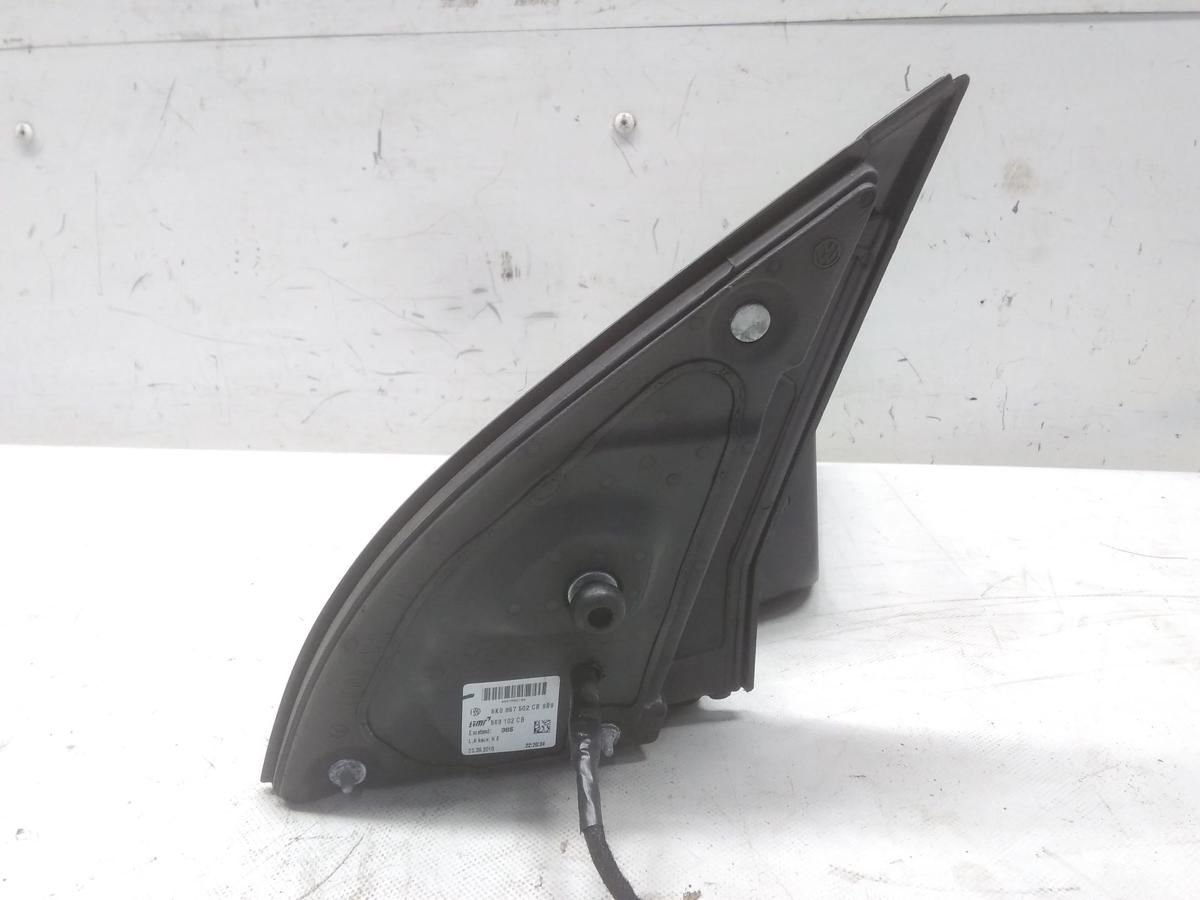 VW Golf 6 original Außenspiegel rechts elektrisch&beheizt 6 PIN BJ2010 LD5Q Shadow Blue