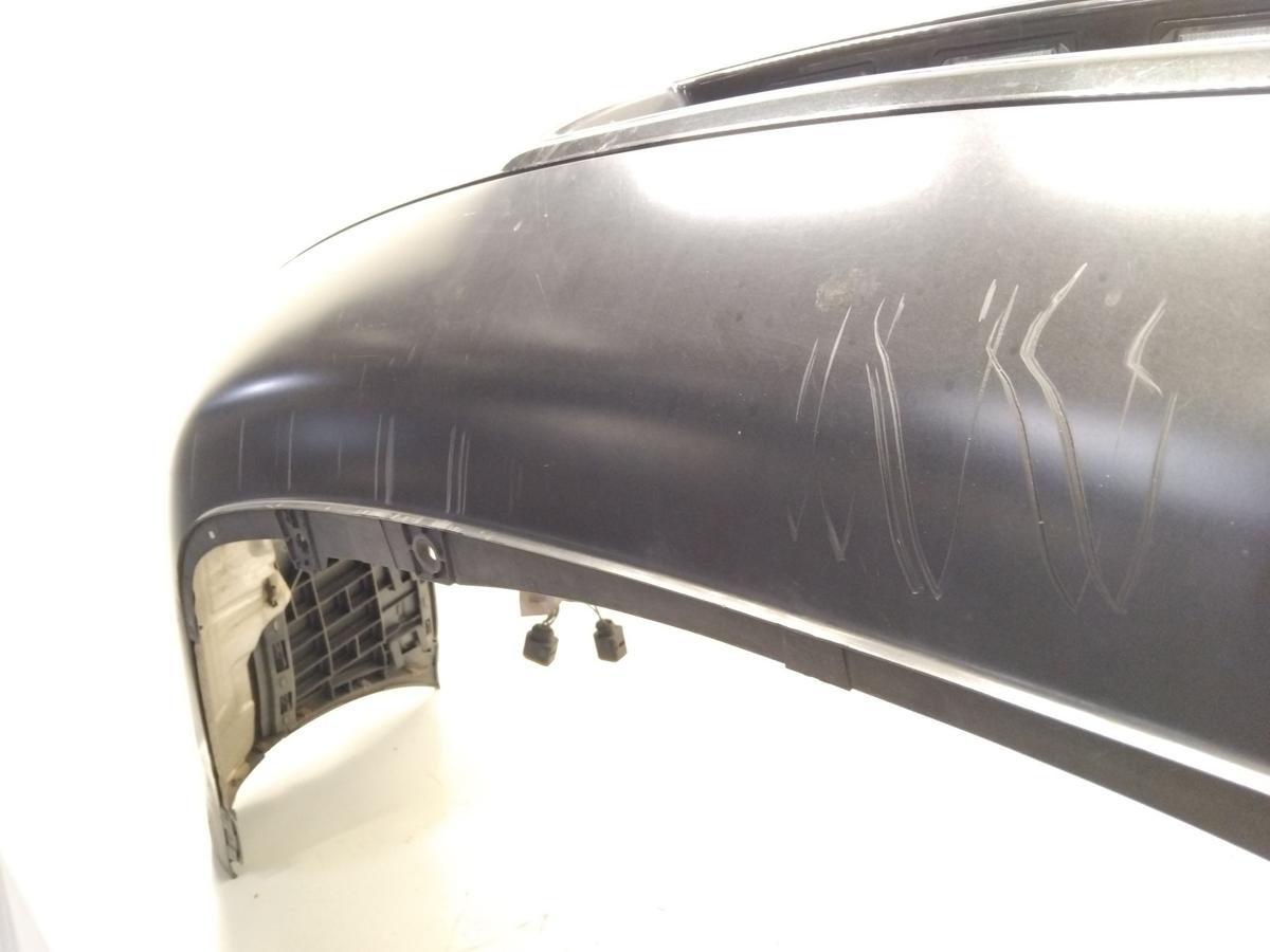 VW Phaeton GP1 orig Sto&szlig;f&auml;nger Sto&szlig;stange hinten mit PDC BJ2007 LR9V tarantellaschwarz
