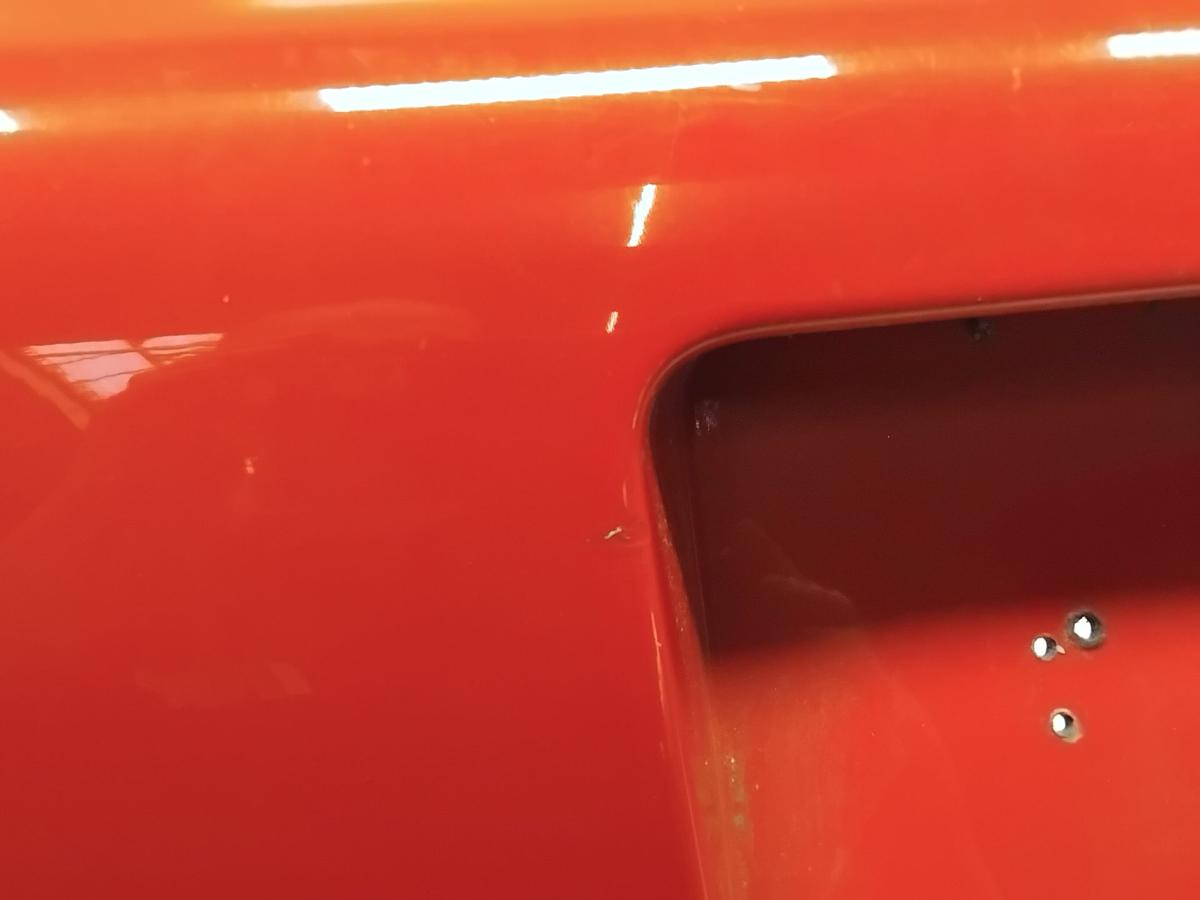 VW Lupo 6X original Sto&szlig;f&auml;nger Sto&szlig;stange hinten LP3G Flashrot BJ1999