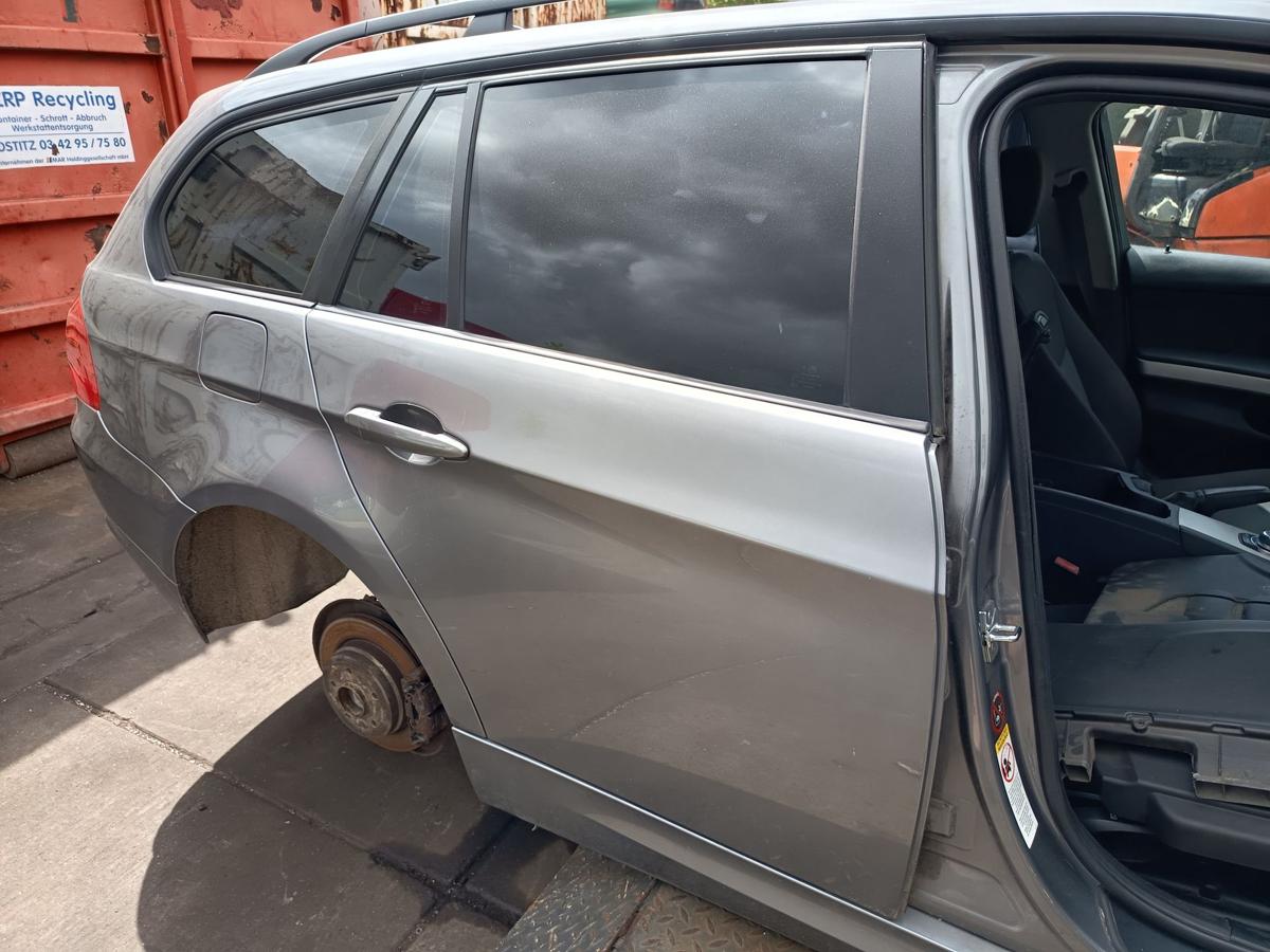 BMW 3er E91 Kombi original T&uuml;r Roht&uuml;r hinten rechts A52 Spacegrau Metallic Bj 09