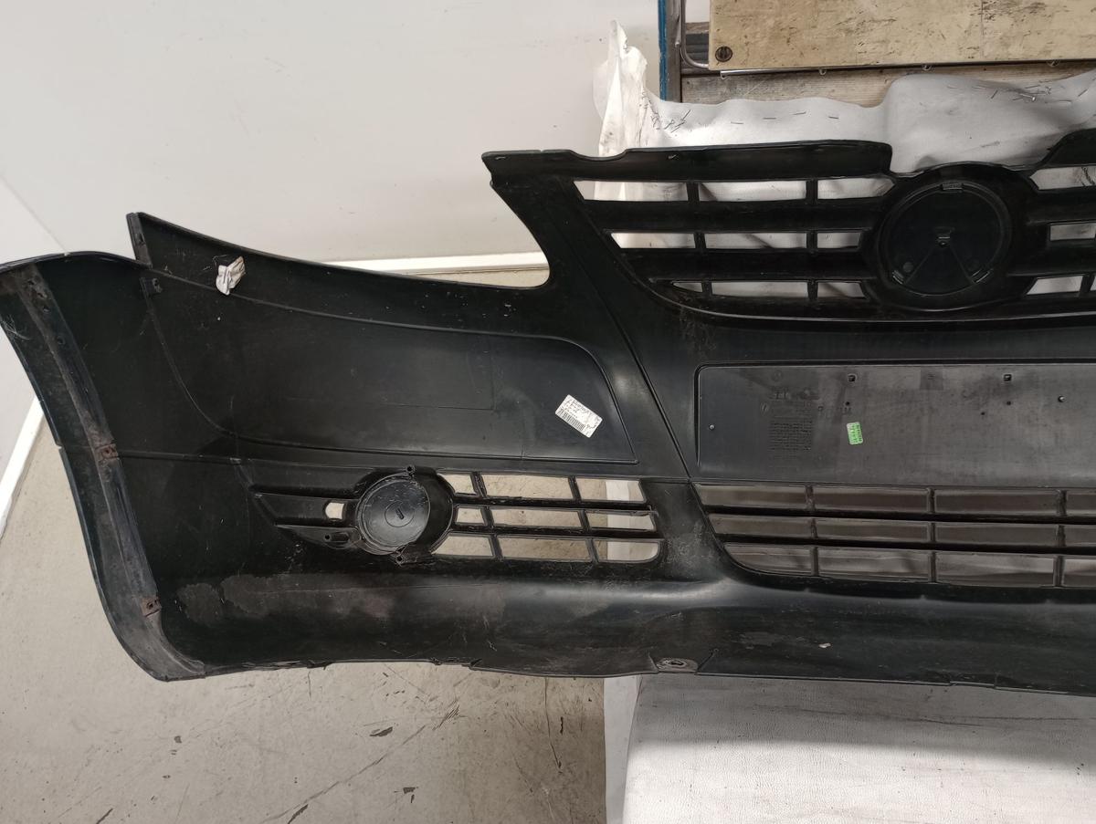VW Fox orig Stoßstange vorn Stoßfänger Bj 2006 L041 Brillantschwarz