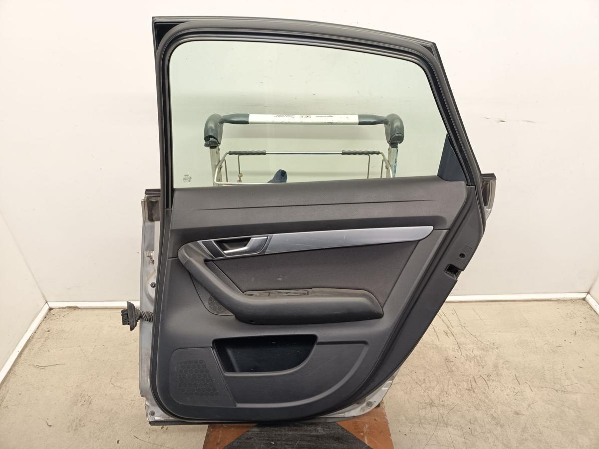 Audi A6 4F Limo orig T&uuml;r hinten rechts Beifahrerseite LY7W Silber Bj 2004