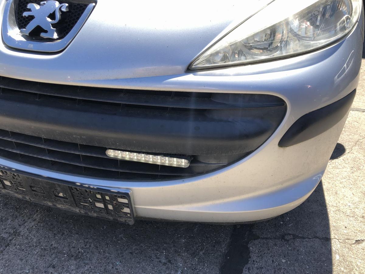 Peugeot 207 WA WC Sto&szlig;f&auml;nger vorn Frontsch&uuml;rze bis 2009 EZR Aluminiumgrau