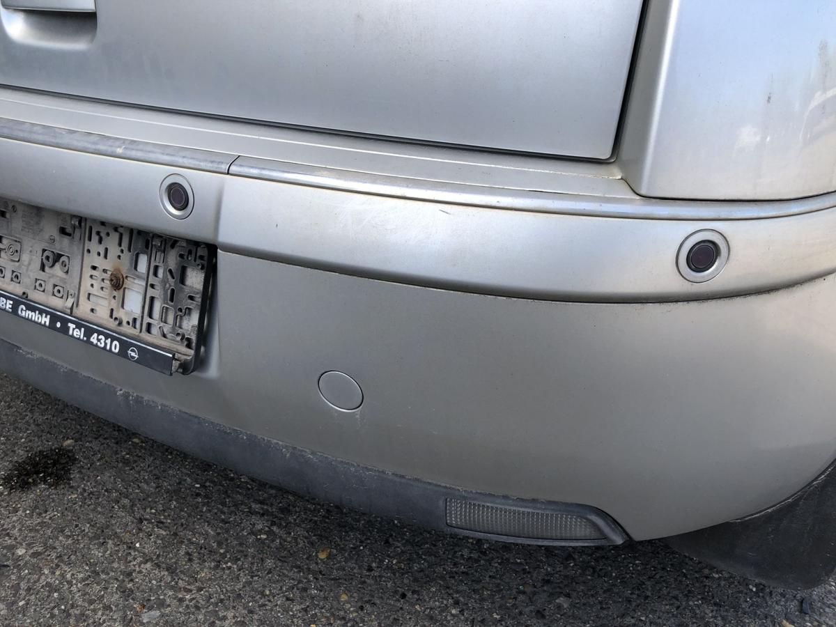 Citroen C4 Typ L Sto&szlig;f&auml;nger hinten Hecksch&uuml;rze 5 t&uuml;rig PDC EZR Aluminium Grau
