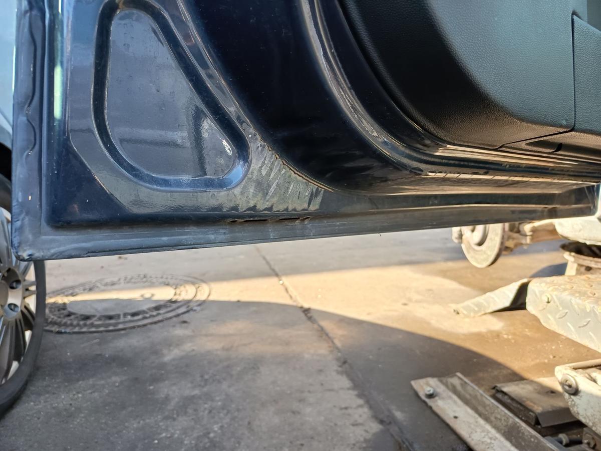 Opel Astra H original T&uuml;r vorn links Fahrer Z168 Metroblau Bj 2006