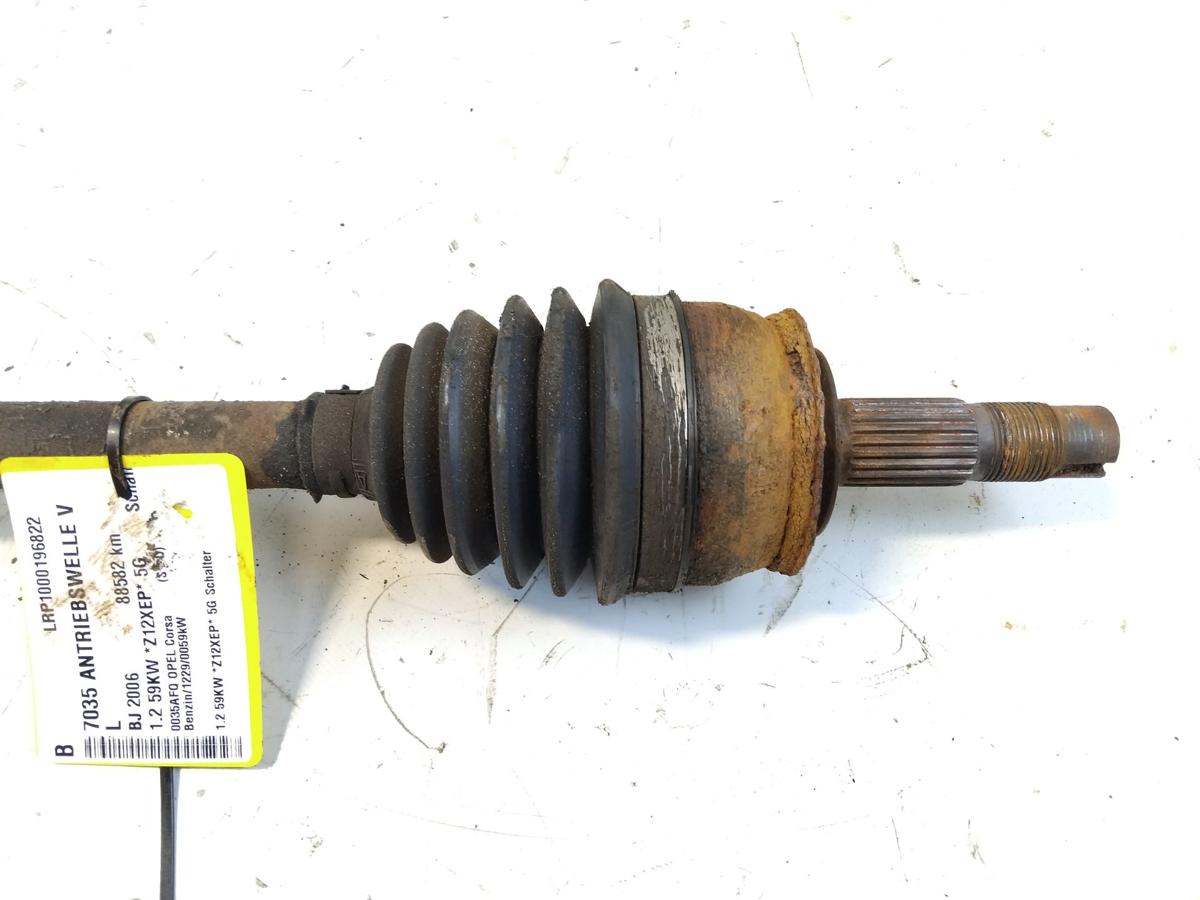 Opel Corsa D original Antriebswelle Gelenkwelle vorn links 1.2 59KW BJ2006