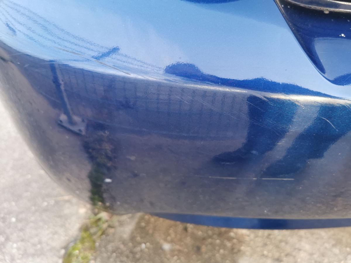 Hyundai Accent MC Stossf&auml;nger Stossstange Bumper hinten 3E Blue Onyx 3 T&uuml;rer