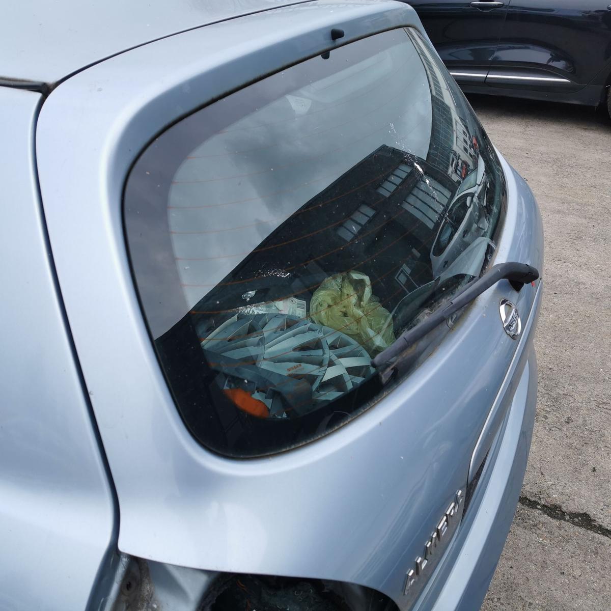 Nissan Almera N16 Heckklappe Klappe hinten Kofferklappe B22 Perlblau DELLE