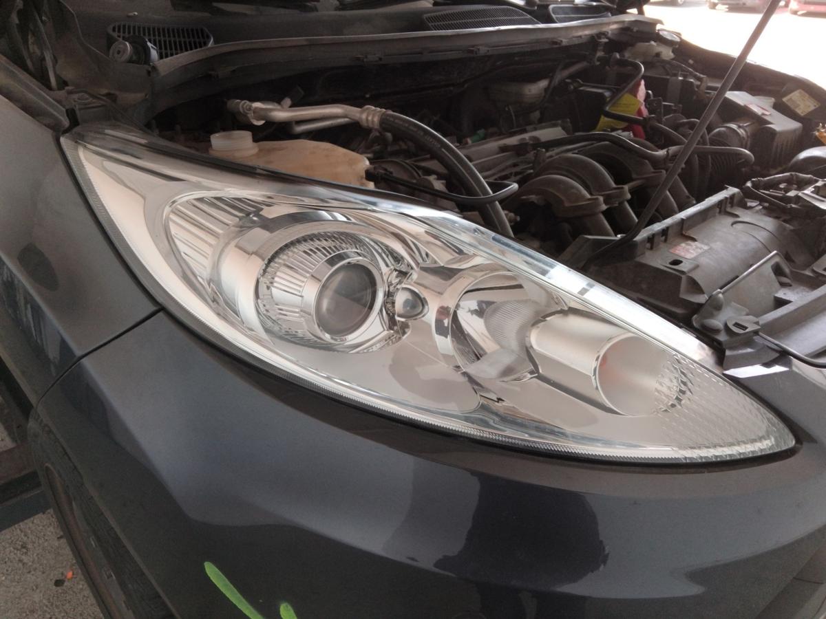 Ford Fiesta JA8 original Scheinwerfer rechts Hella Halogen mit LWR BJ2009