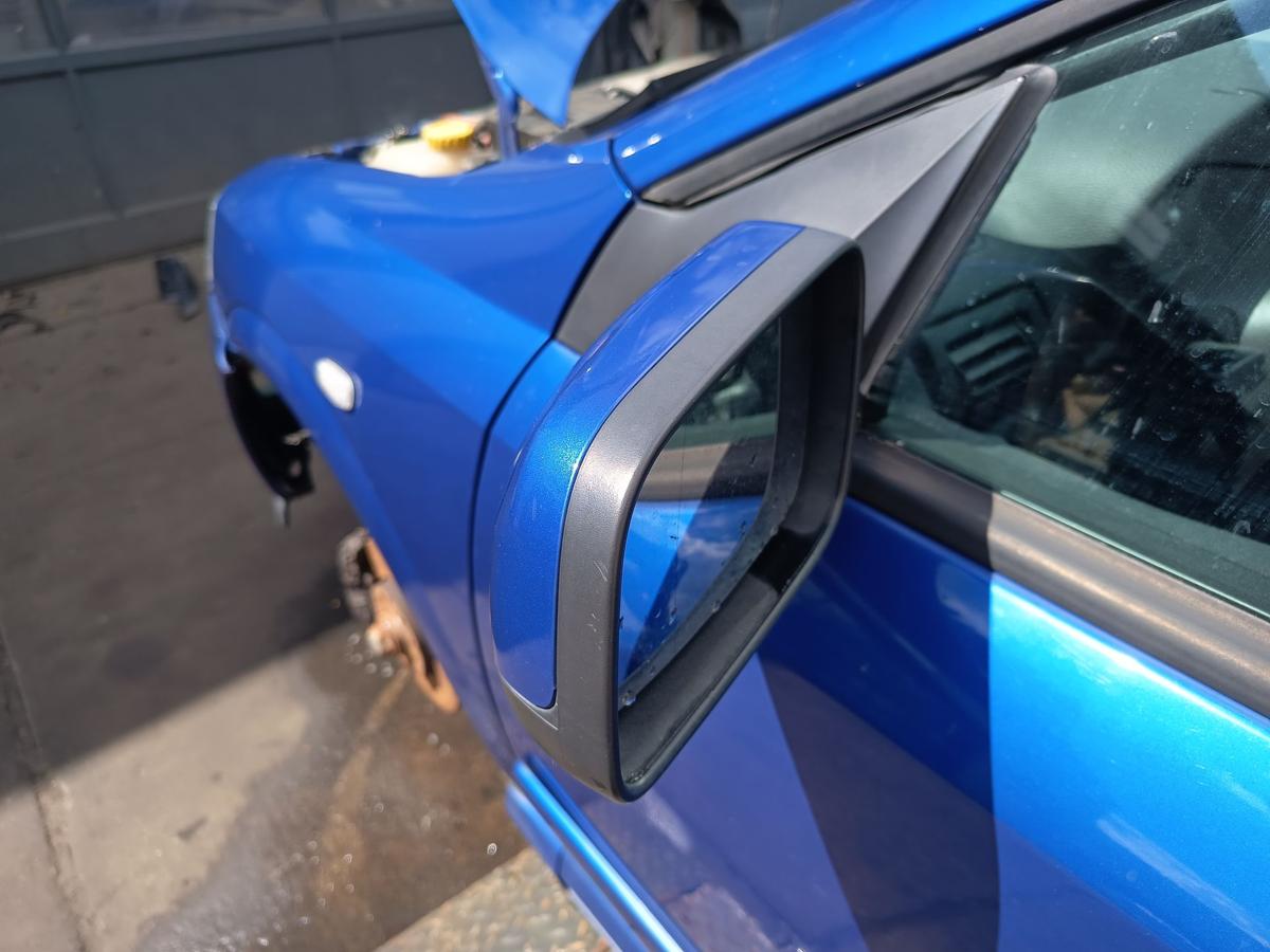 Opel Astra G Coupe original Aussenspiegel links elektrisch 2KU Europablau Bj2002