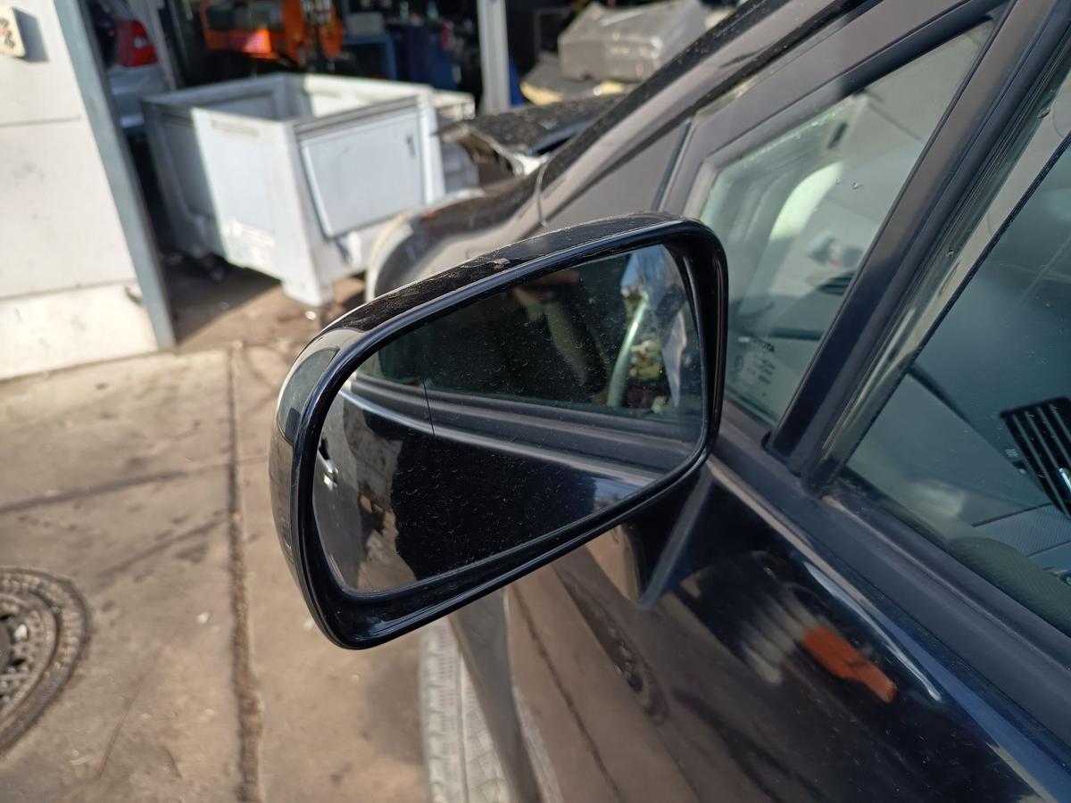 Toyota Corolla Verso original Au&szlig;enspiegel links elekt 209 Mysticschwarz Bj 2005
