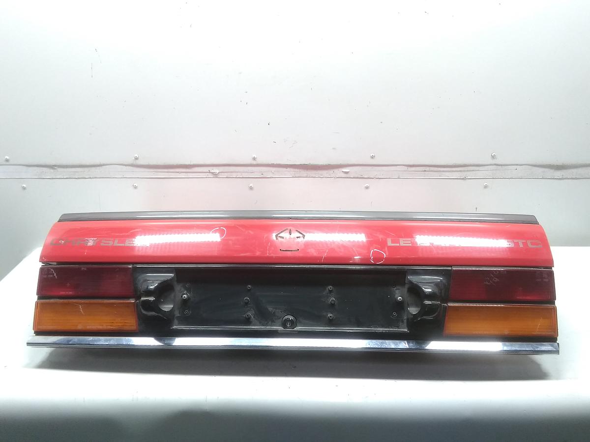 Chrysler LeBaron Cabrio Heckklappe Heckdeckel rot BJ1990