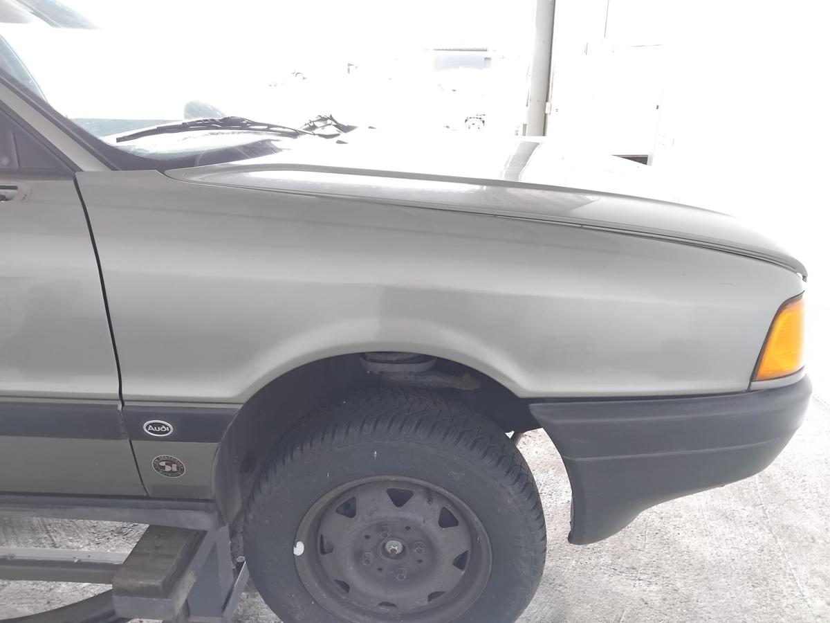 Audi 80 B3 Typ 89 original Kotfl&uuml;gel vorn rechts LY6U Papyrusmetallic BJ1991